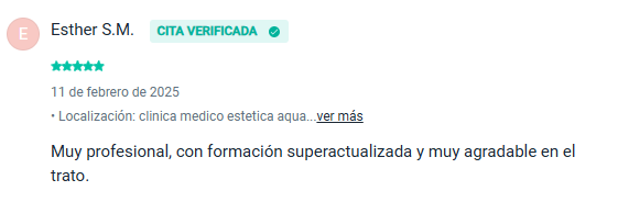 Reseña Esther